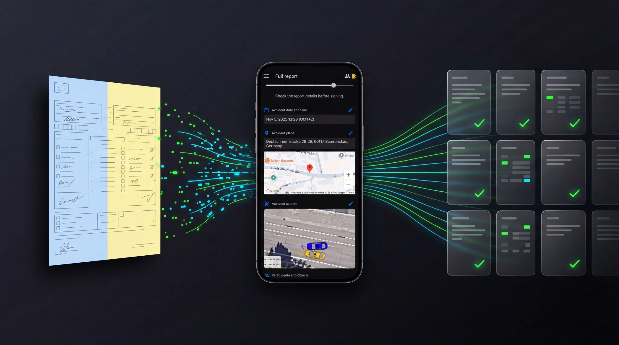Evolution from paper forms to smartphone to structured data